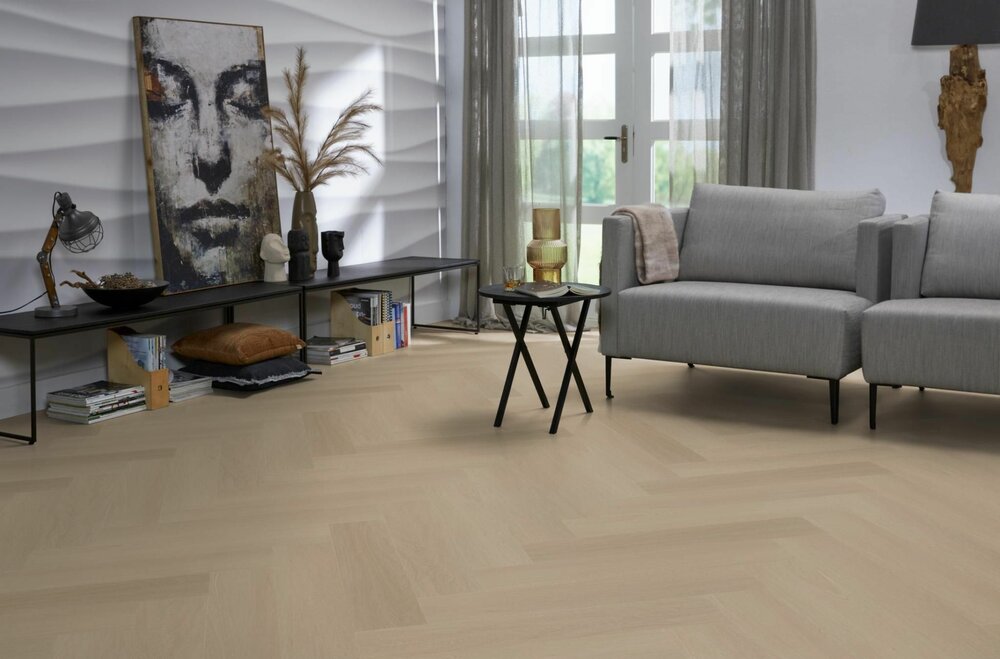 YUP Fulham herringbone click SRC smoky