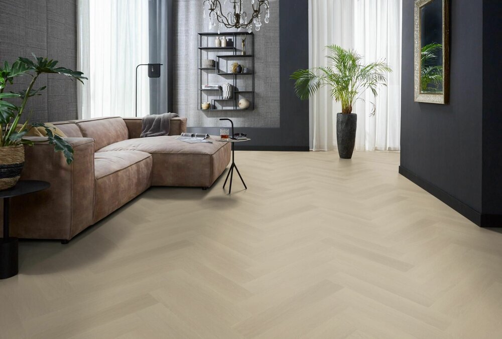 YUP Fulham herringbone click SRC beige