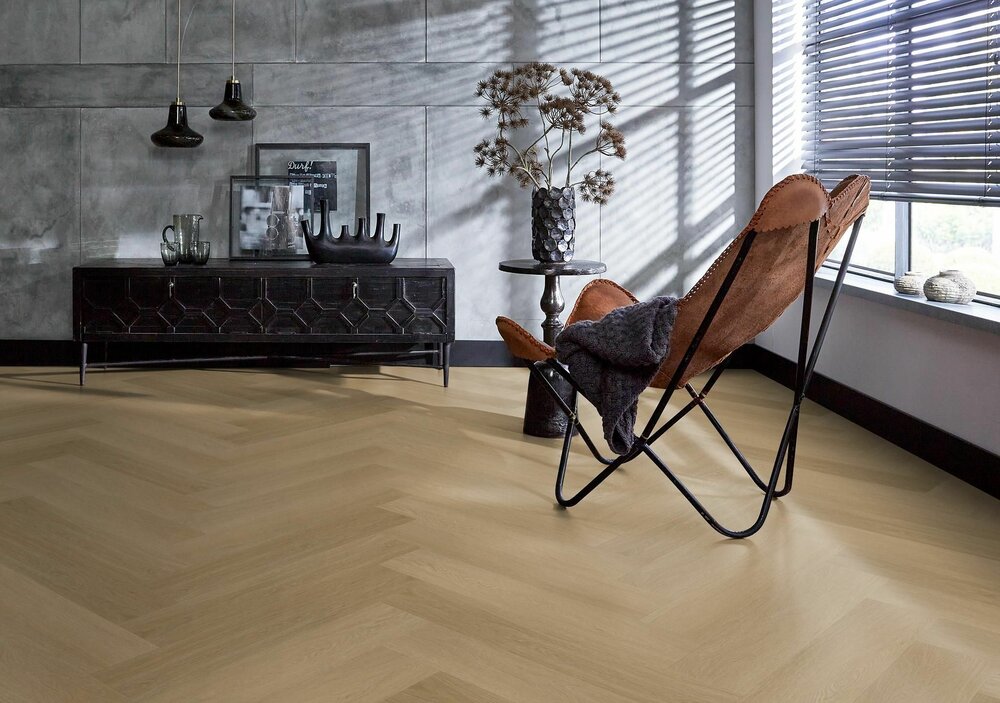 YUP Fulham herringbone click SRC warm oak