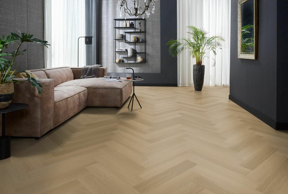 YUP Fulham herringbone click SRC warm oak