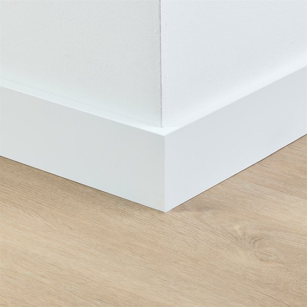 Folieplint amsterdam wit 90x15