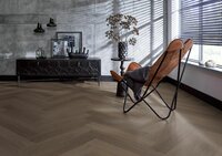 YUP Fulham herringbone click SRC brown