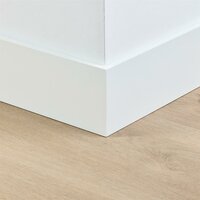 Gelakte plint amsterdam wit 120x12
